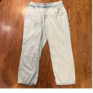 Nautica Jeans Co Womens Size 8 Light Wash Straight Leg Denim Jeans